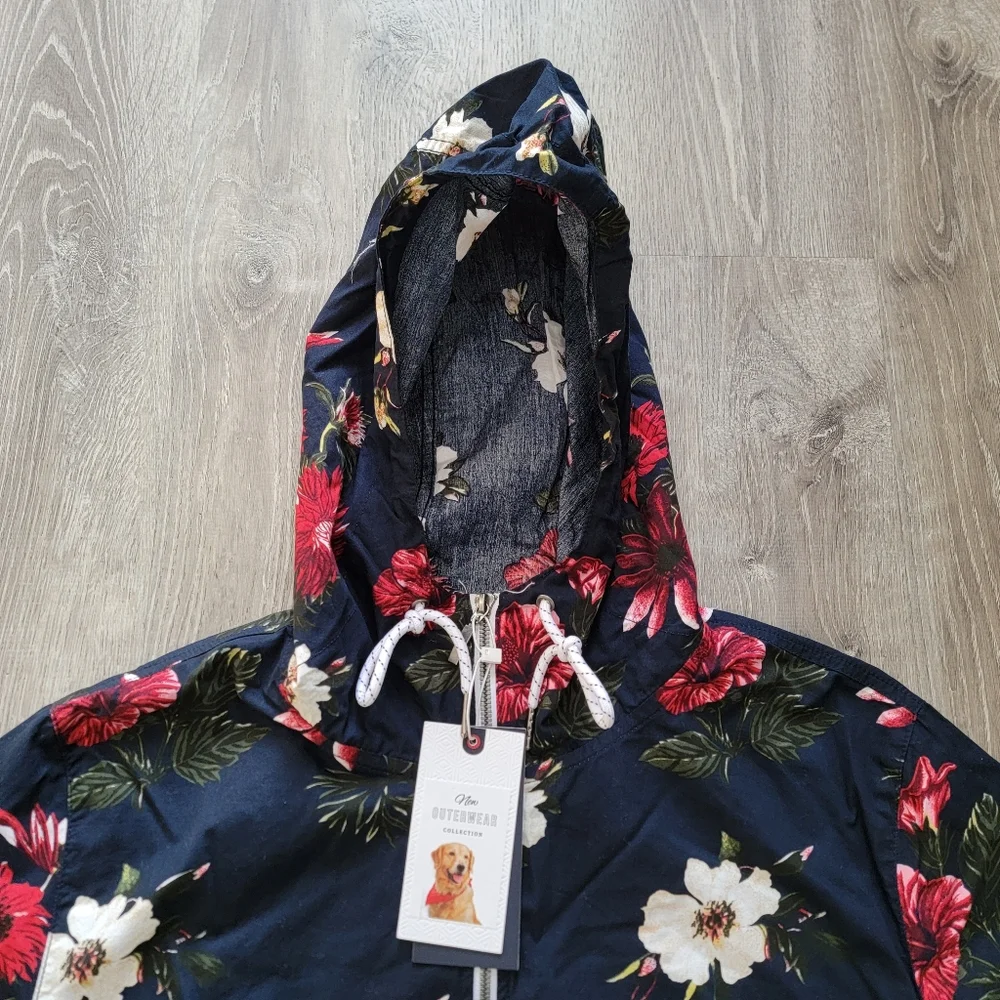 BRAND NEW Denim & Flower Floral Jacket Men's Size XL - Picture 3 of 9